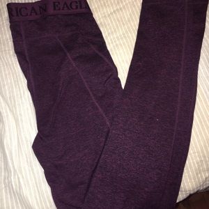 Fleece workout leggings